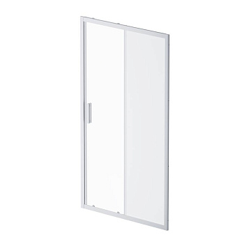 W90G-110-1-195MM Gem Solo Дверь душевая 110х195, стекло матовое, профиль матовый Хром