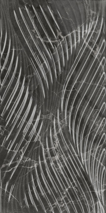 Коррер чёрный глянцевый структура обрезной 30x60x1