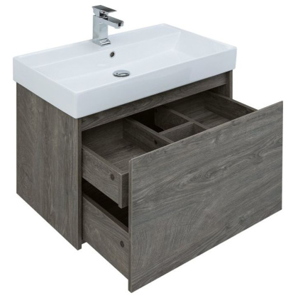 Мебель для ванной Aquanet Nova Lite 75 дуб рошелье (1 ящик) Мебель для ванной Aquanet Nova Lite 75 дуб рошелье (1 ящик)