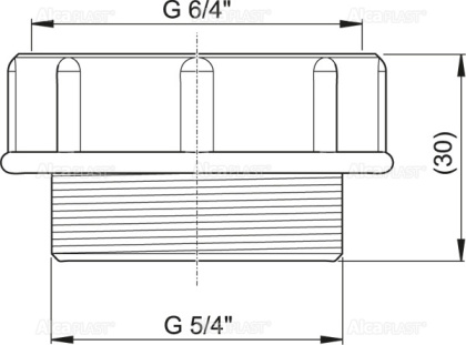 Переходник 5/4"×6/4" Переходник 5/4"×6/4"