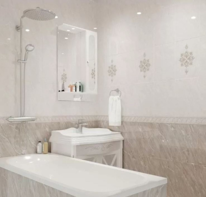 V9GE3301TG Декор кер. Gestia GT Беж. 40*27 _ 1 \8