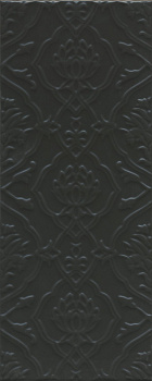 Плитка настенная 7230 Альвао черный (20см*50см*8,9мм) (11шт/1,1м2) матовая, структурная, м2 Плитка настенная 7230 Альвао черный (20см*50см*8,9мм) (11шт/1,1м2) матовая, структурная, м2