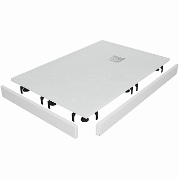 Душевой поддон прямоугольный RGW ST-W Белый (Комплект)  1000x1200 Душевой поддон прямоугольный RGW ST-W Белый (Комплект)  1000x1200