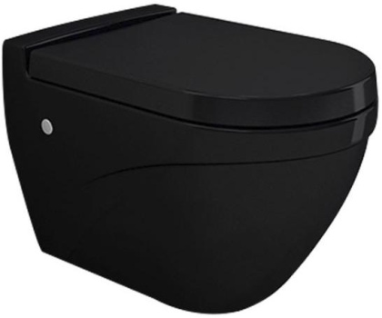 Чаша унитаза подвесного Bocchi Taormina Arch 1012-005-0129 черная Чаша унитаза подвесного Bocchi Taormina Arch 1012-005-0129 черная