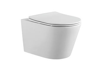 Подвесной унитаз Акватек Вега AQ1905-MW Подвесной унитаз Акватек Вега AQ1905-MW