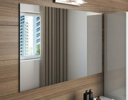 Зеркало навесное (ШхГхВ) 1200х20х700 Зеркало навесное (ШхГхВ) 1200х20х700