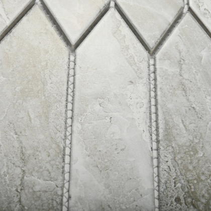 Мозаика Level light матовый серый (31,3см*25,5см*6мм) (18шт/1,436м2), м2