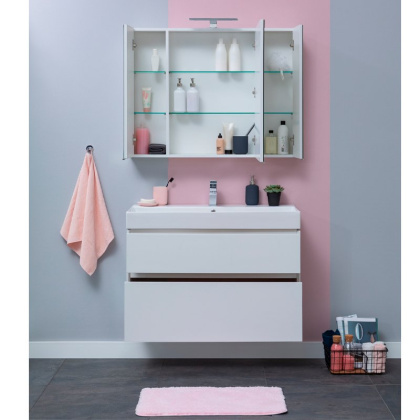 Мебель для ванной Aquanet Бруклин 100 белый Мебель для ванной Aquanet Бруклин 100 белый