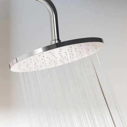 977760000 Jupiter душевая система с ванно-душевым ТМС смесителем-полкой, хром