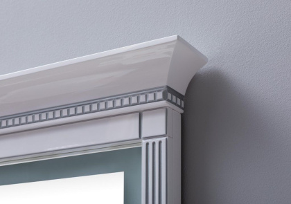 Зеркало Aquanet Селена 105 белый/серебро Зеркало Aquanet Селена 105 белый/серебро