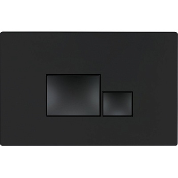 Кнопка смыва BB074NERO, чёрная матовая Кнопка смыва BB074NERO, чёрная матовая