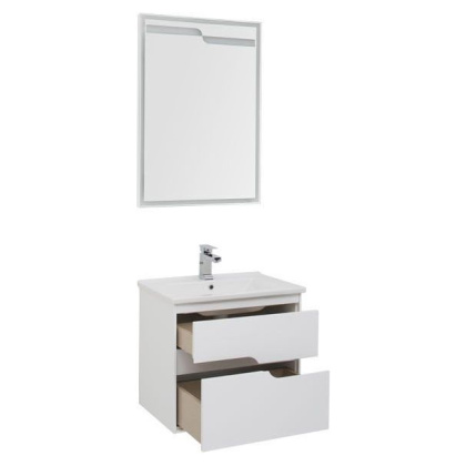 Мебель для ванной Aquanet Модена 65 белый Мебель для ванной Aquanet Модена 65 белый