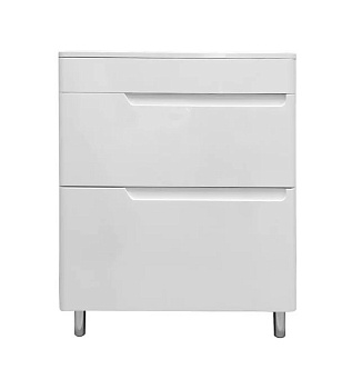 Тумба напольная под умывальник Kare Luxe 700х450 2 ящика (ШхГхВ) 698х446х860