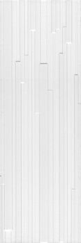 Бьянка белый глянцевый полоски 20x60x0,9