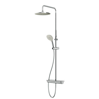 F0770A400 Spirit V2.0 душ.система, набор: Смеситель д/душа с термостатом, верхн. душ d 250 мм, ручн. F0770A400 Spirit V2.0 душ.система, набор: Смеситель д/душа с термостатом, верхн. душ d 250 мм, ручн.