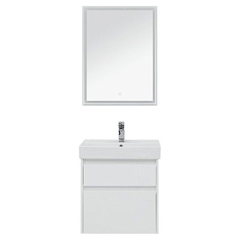 Мебель для ванной Aquanet Nova Lite 60 белый (2 ящика)