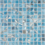 Стеклянная мозаика 7102 Oasis Blue 25x25, Oasis