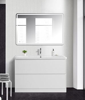 Тумба с раковиной напольная BelBagno ALBANO 120 Bianco Lucido, раковина белая Тумба с раковиной напольная BelBagno ALBANO 120 Bianco Lucido, раковина белая