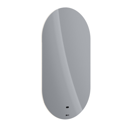 Зеркало Lemark OLSA 55х100см овальное с интерьерной подсветкой, с подогревом Зеркало Lemark OLSA 55х100см овальное с интерьерной подсветкой, с подогревом