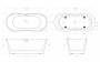 Акриловая ванна BELBAGNO BB406-1650-730 Акриловая ванна BELBAGNO BB406-1650-730