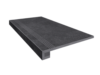 Комплект (Ступень LN04 (33x120) непол. (прямоугол. бортик) + Подступенок (14,5x120)) Комплект (Ступень LN04 (33x120) непол. (прямоугол. бортик) + Подступенок (14,5x120))