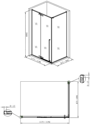 Душевой уголок Aquanet Ideal AE-AXC92MZ-S-C 1200x900, прозрачное стекло Душевой уголок Aquanet Ideal AE-AXC92MZ-S-C 1200x900, прозрачное стекло