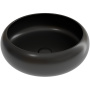 Умывальник чаша накладная круглая (цвет Черный Матовый) Element 360*360*120мм