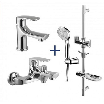 Комплект смесителей Lemark Plus Shape LM1780C "3 в 1""