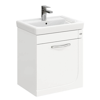 Тумба Onika Ирис 50 подвесная, белая (ум. Тигода 50)