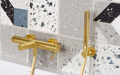 Смеситель для ванны EXCELLENT Pi AREX.1205GL (золото)