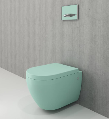 Крышка-сиденье для унитаза Bocchi Taormina/Jet Flush/Parma A0300-033 мятное Крышка-сиденье для унитаза Bocchi Taormina/Jet Flush/Parma A0300-033 мятное