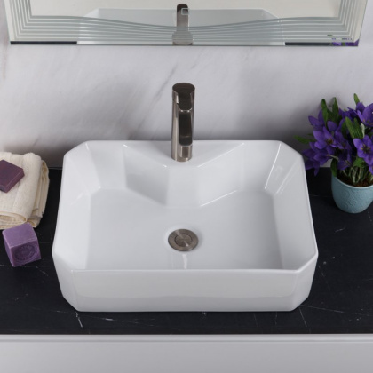 Раковина керамическая накладная BB1387