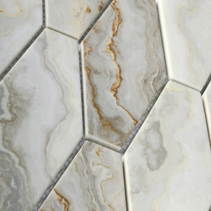 Мозаика Fontana Great Bonaparte серая 307см*271см*6мм (1уп/11шт), м2