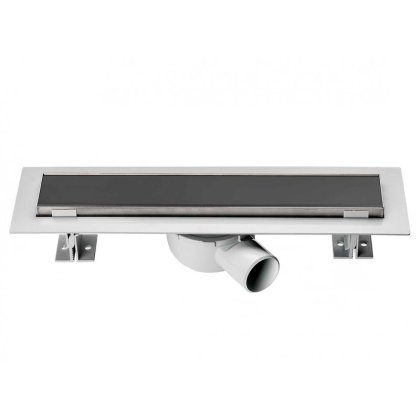 Душевой лоток SAY OPTIMA 601.60.B.M.S.DUZ, 60 см, матовый черный