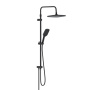 953000300 Gala душ.система: верх.душ 300*210 мм, ручн.душ 3 ф-ции 110*260 мм, штанга 1050-1450, черная 953000300 Gala душ.система: верх.душ 300*210 мм, ручн.душ 3 ф-ции 110*260 мм, штанга 1050-1450, черная