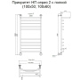 Полотенцесушитель Приоритет НП 2 П 100*60 (ЛЦ2) Полотенцесушитель Приоритет НП 2 П 100*60 (ЛЦ2)