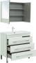 Комплект мебели для ванной Aquanet Верона 90 белый (напольный 3 ящика) Комплект мебели для ванной Aquanet Верона 90 белый (напольный 3 ящика)