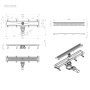 W01SC-P11-060-01BM MasterFlow Трап для душа линейный универс затвор Cut Gradient 60см цвет черн мат W01SC-P11-060-01BM MasterFlow Трап для душа линейный универс затвор Cut Gradient 60см цвет черн мат