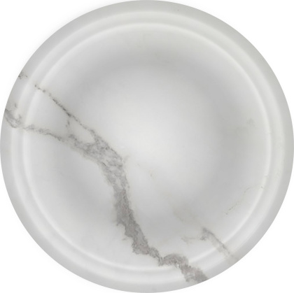 Декор Коррер белый глянцевый 16x16x1,2