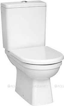 Унитаз наполь. Form300 комплект, универс. выпуск, ниж. подвод, слив 6/3 л, сид. дюропласт микролифт