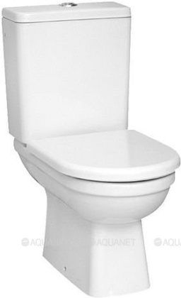 Унитаз наполь. Form300 комплект, универс. выпуск, ниж. подвод, слив 6/3 л, сид. дюропласт микролифт