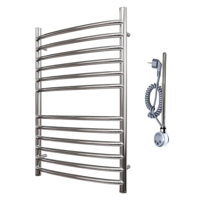 Полотенцесушитель электрический Point Альфа PN05148SE П12 400x800 левый/правый, хром Полотенцесушитель электрический Point Альфа PN05148SE П12 400x800 левый/правый, хром