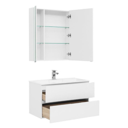 Мебель для ванной Aquanet Алвита 90 белый Мебель для ванной Aquanet Алвита 90 белый