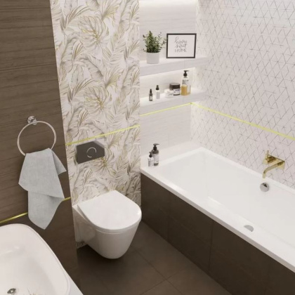 GT803VG Плитка облиц. Brasiliana GT Светло-беж. 50*25 декор_ 1 \74,25