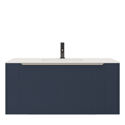 Тумба под раковину Creto Luna Blue 100 см 17-Bl100