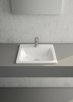 S20 Накладная раковина 45cm-цвет белый