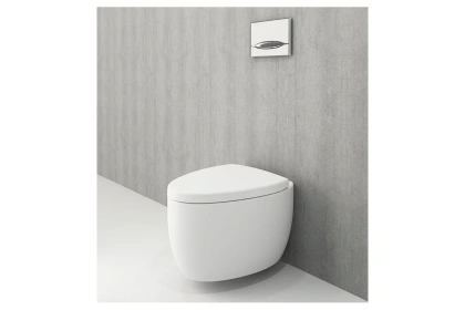 Сиденье с крышкой Etna, дюропласт, плав.опускание, мат. белый,  A0325-002, шт Сиденье с крышкой Etna, дюропласт, плав.опускание, мат. белый,  A0325-002, шт