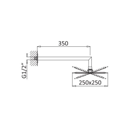 CZR-B-TDD-30-SR Верхний душ круглый, диаметр 30 см, исполнение sunrise CZR-B-TDD-30-SR Верхний душ круглый, диаметр 30 см, исполнение sunrise