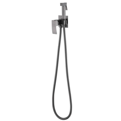 Смеситель ABBER Wasserfall AF8625NG с гигиеническим душем, никель Смеситель ABBER Wasserfall AF8625NG с гигиеническим душем, никель