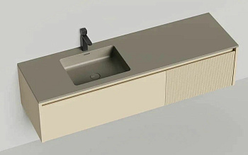 Подвесная тумба Domino 1600, эмаль, Onda Plus